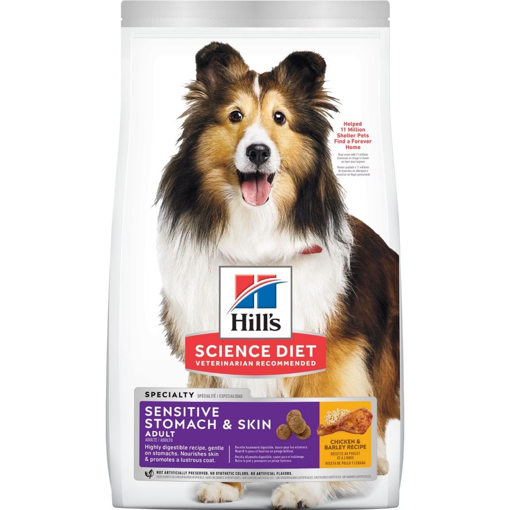Hill's Science Diet Adult Sensitive Stomach & Skin Chicken Recipe Dog Food 4Ib