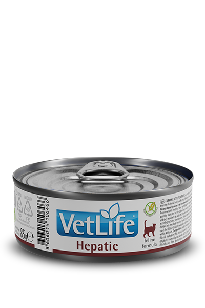 Vet Life Hepatic 肝臟貓隻處方 貓濕糧 貓糧 85g x 12罐