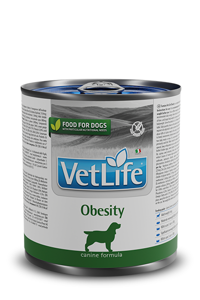 Vet Life Prescription Diet Obesity Canned Dog Food 300g x 6