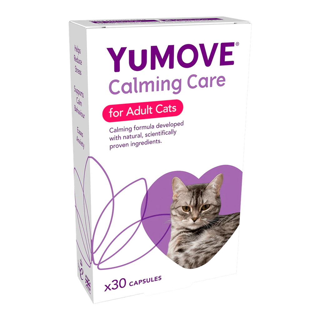Lintbells YuCALM Calming Care Cat Supplements 30 Capsules