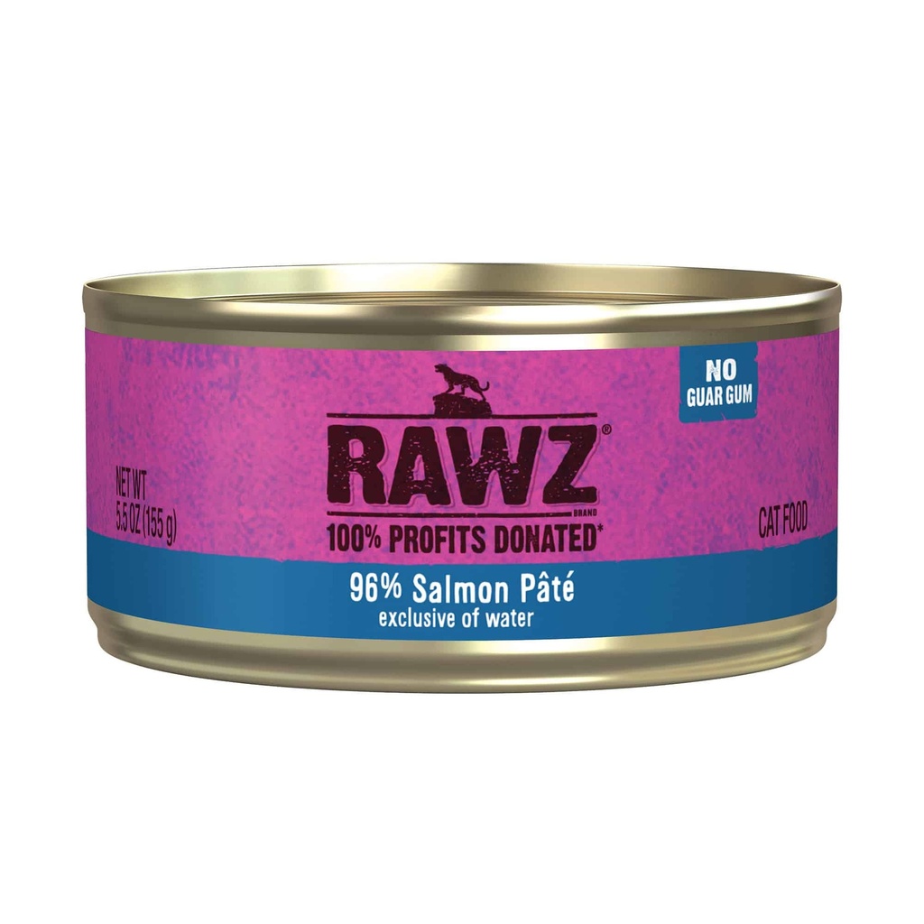 Rawz 美國 三文魚 全貓罐頭 155g