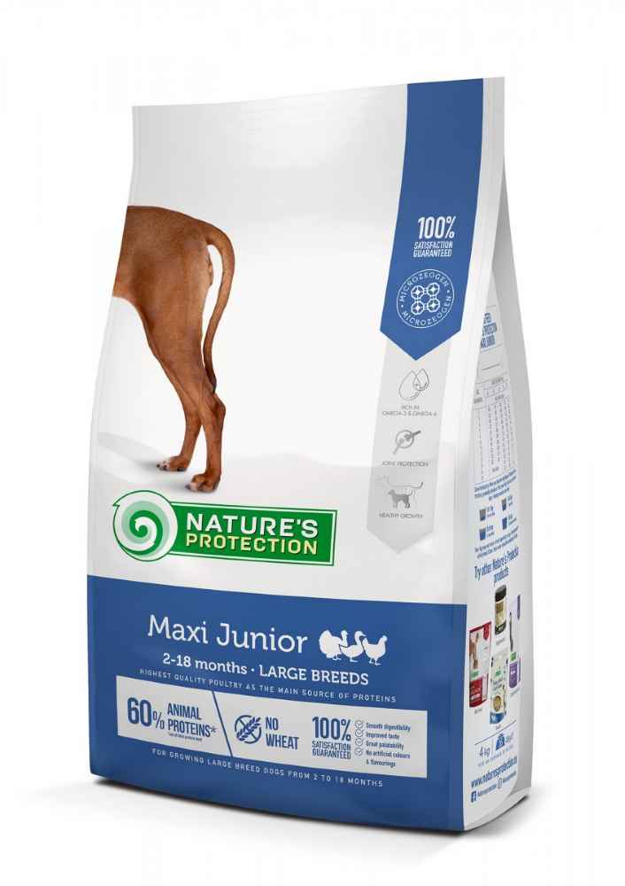 MAXI JUNIOR COMPLETE PET FOOD FOR GROWING LARGE BREED DOGS 12 kg