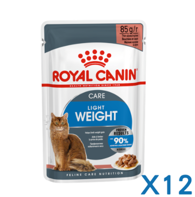 Royal Canin FCN Lihgt Weight(Gravy) 85g X12