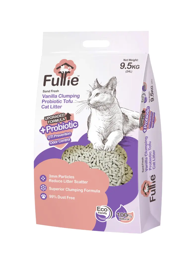 Furrie 幼條狀天然豆腐砂 貓砂 雲呢拿味24L