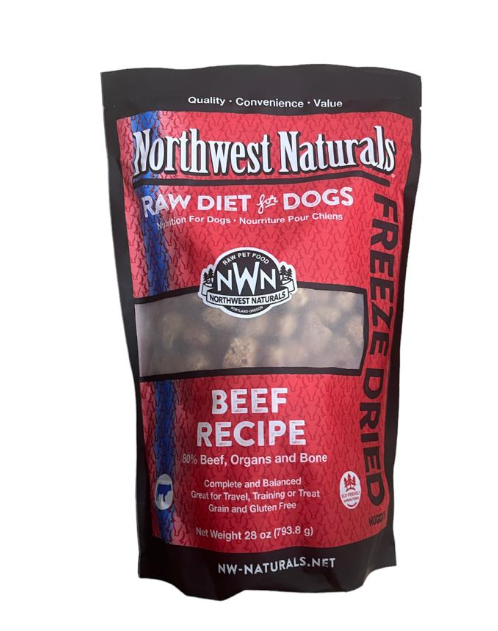 Northwest Naturals 無穀物脫水凍乾狗糧 牛肉 28oz