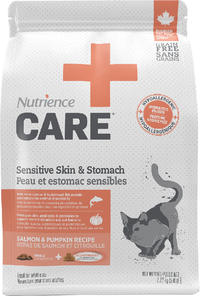Nutrience - Care 護理敏感皮膚和胃| 低過敏貓糧 11LB