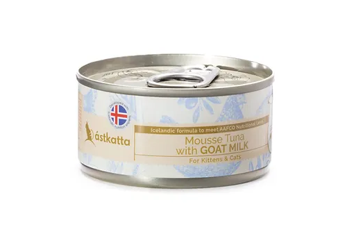ástkatta - Tuna with Goat Milk Mousse Complete Formula Cat Wet Food -80g 80g 