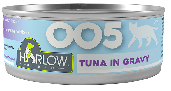 HarlowBlend - Tuna in Gravy Canned Food for Cats 80g