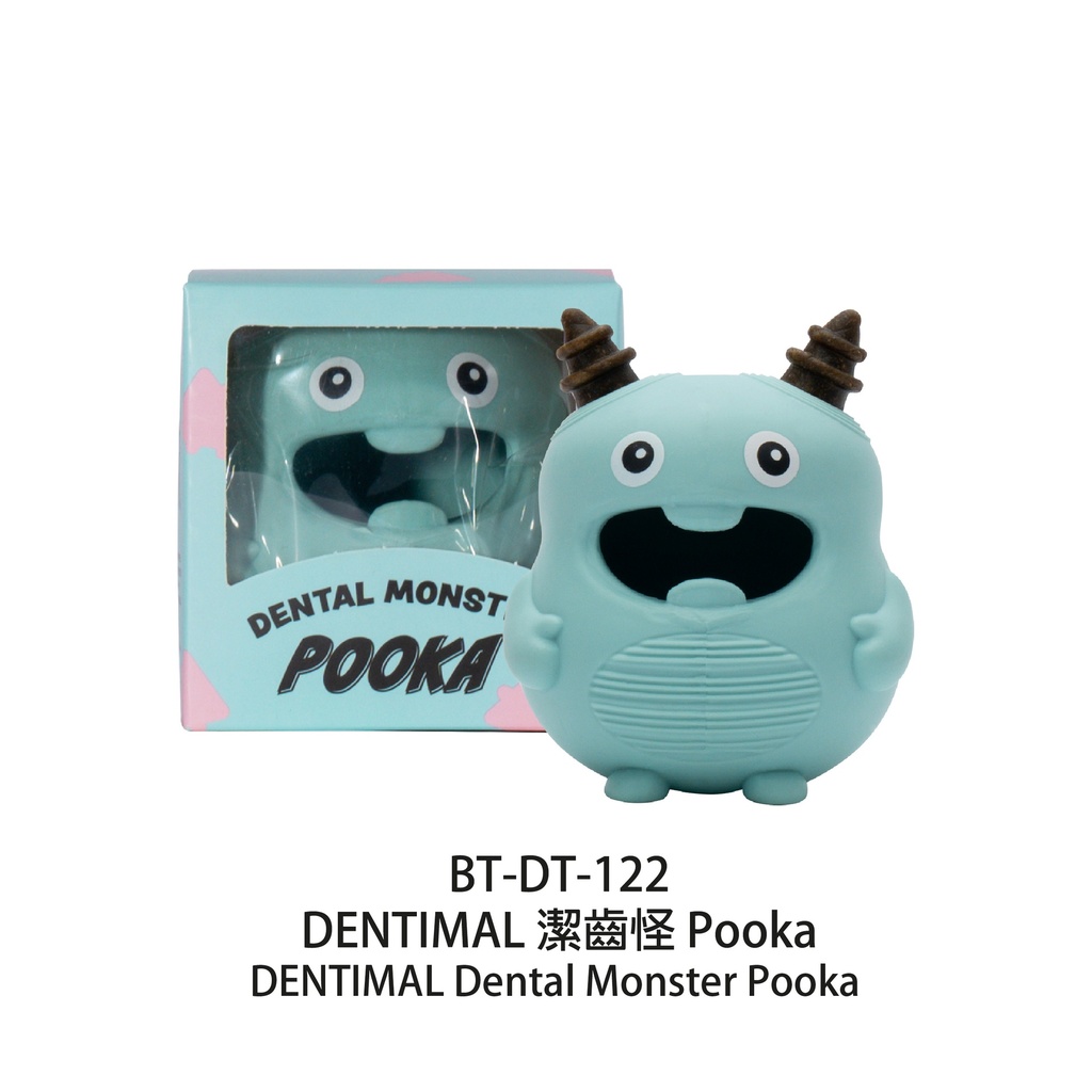 Breezy Tail DENTIMAL Dental Monster Pooka 1pc (Blue)