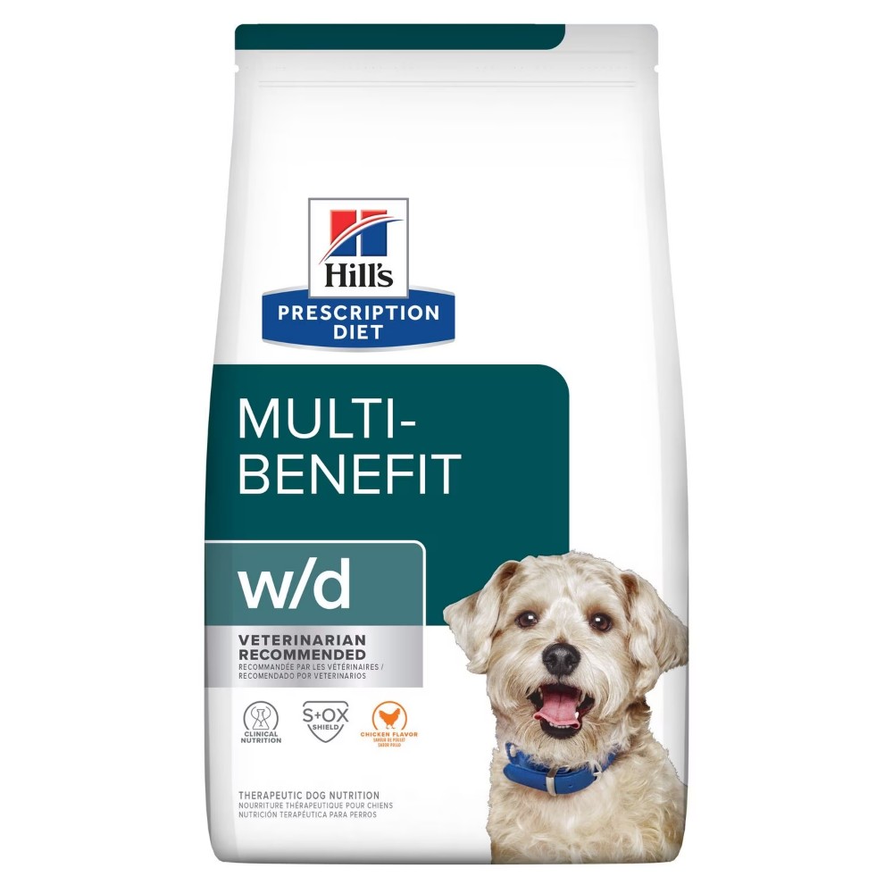 Hill's Prescription Diet w/d Multi-Benefit Dry Dog Food 5.5kg