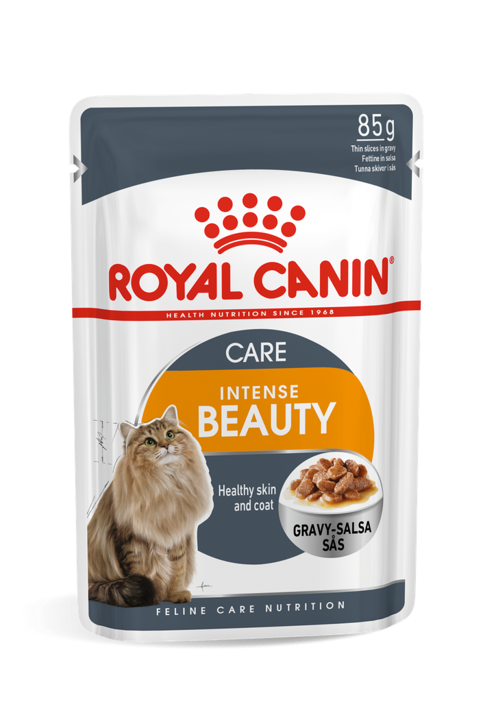 Royal Canin Intense Beauty Care(Gravy)皮膚及毛髮加護肉湯包85g*12包