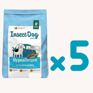 (Whole Box) Insect Dog Hypoallergen with Insect Protein 900g x5
