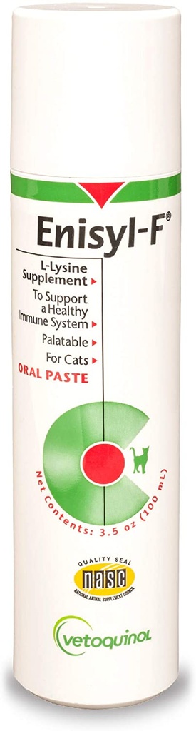Vetoquinol Enisyl-F L-lysine Oral Paste For Cats 100ml