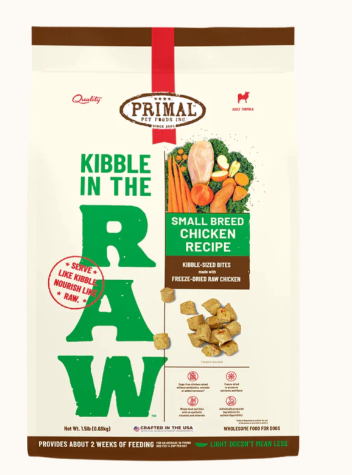 Primal Kibble in the Raw雞肉小型犬配方乾糧1.5lb