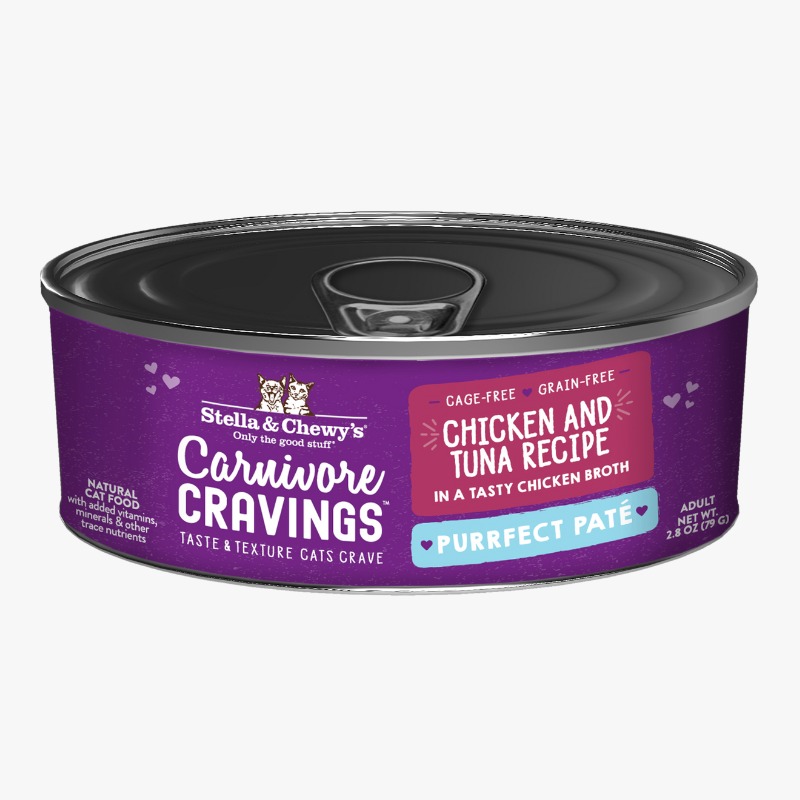Stella & Chewy's Cat Carnivore Cravings Pate Chicken & Tuna 79g