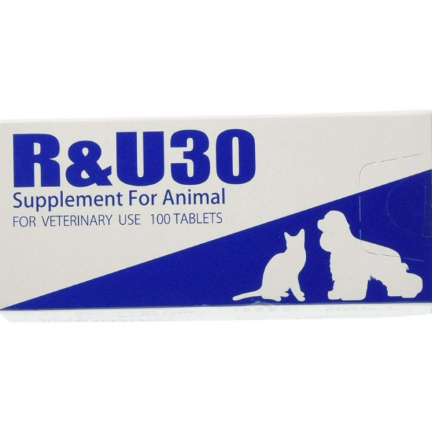 共立製藥愛⽑優 R&U30 100粒 (貓犬用)