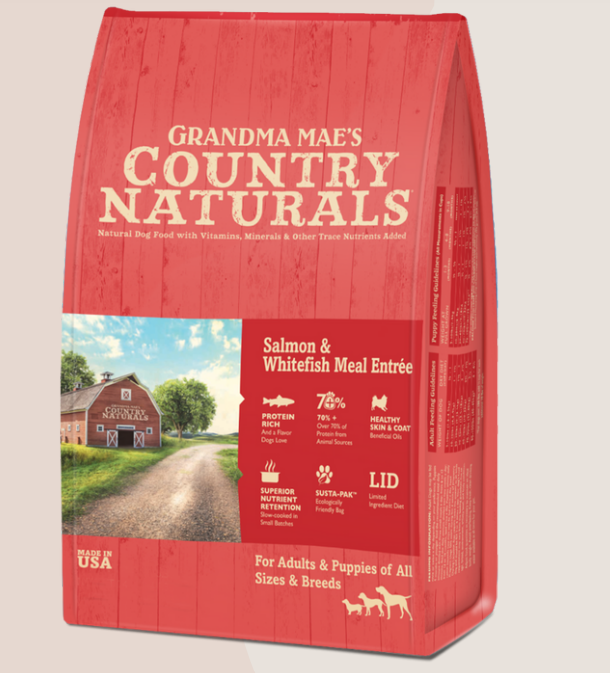 Country Naturals 三文魚白鮭魚護目配方 狗糧4lb 