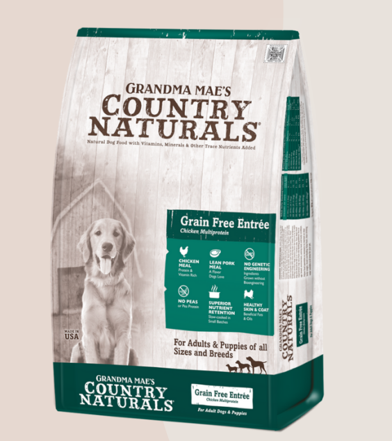 Country Naturals Grain Free Multi-Protein Formula (Salmon & Chicken) Dog Dry Food 4lb