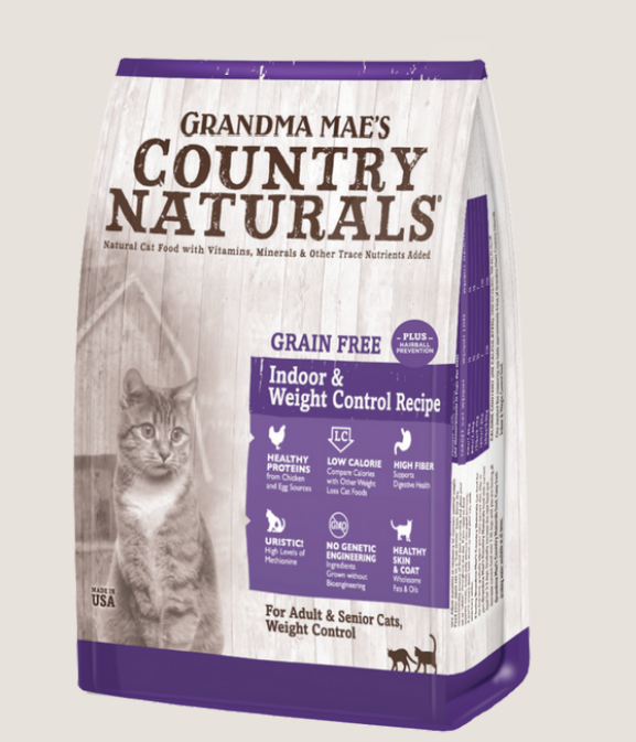 Country Naturals Grain Free Indoor & Weight Control Recipe Cat Dry Food 12lb