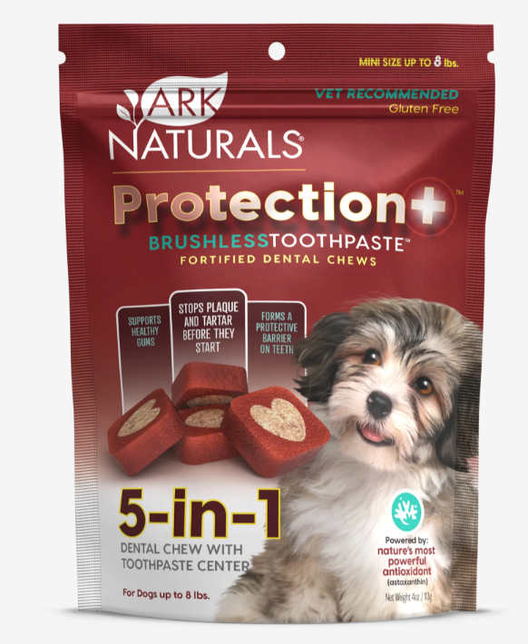 Ark Naturals Protection+ 五合一免刷牙膏 (迷你) (適合8lbs或以下迷你犬) 4oz 