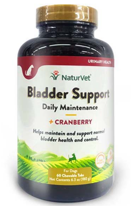NaturVet Dog Bladder Support Chewable Tablets 180g