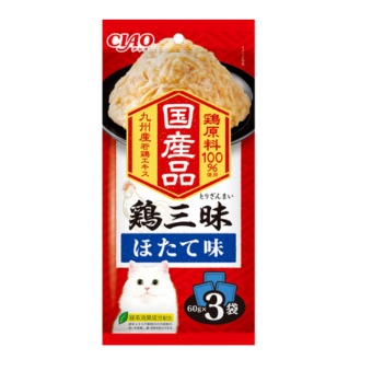 CIAO INABA  雞三味 帶子味 貓小食(60gx3) IC-532