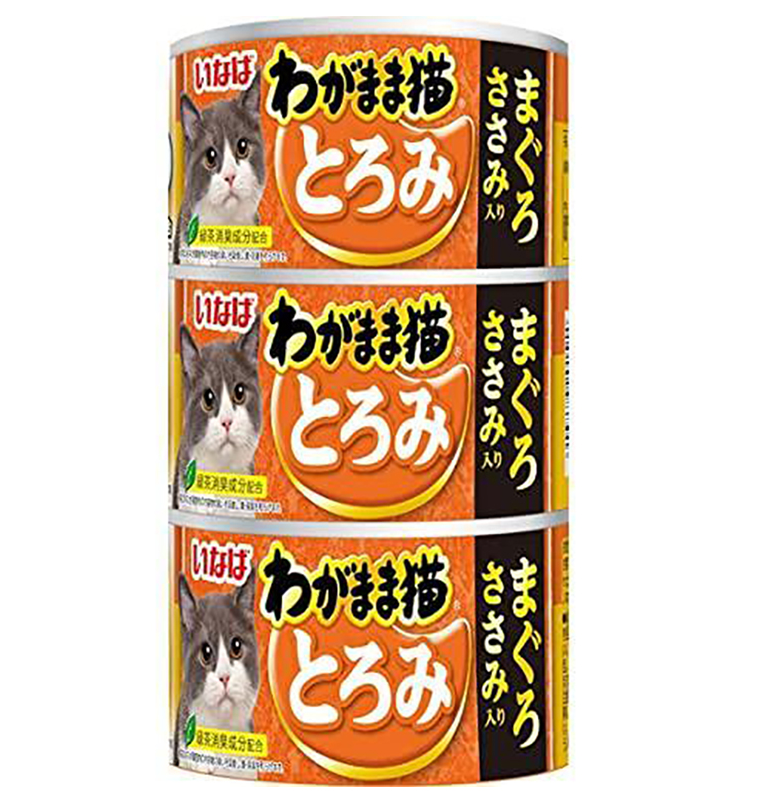 Inaba 高竇貓湯罐系列 吞拿魚 + 雞柳配方 貓罐頭160g x 3  #3IM-253