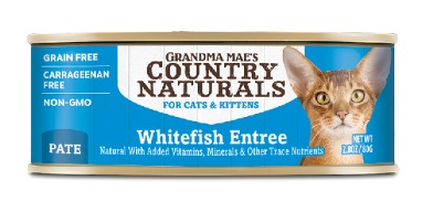 Country Naturals Grain Free Whitefish Entrée Cat Cans 80g