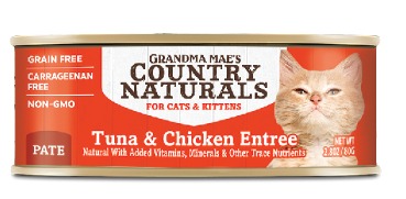 Country Naturals Grain Free Tuna & Chicken Entrée Cat Cans 80g