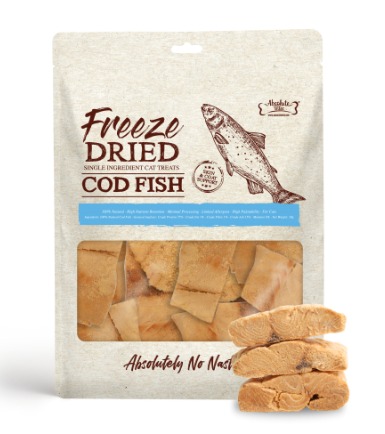 Absolute Bites 凍乾鱈魚 貓小食 30g