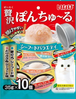 CIAO 超奴 豪華大盛果凍杯海鮮Party  35g x 10