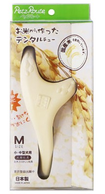 Petz Route Dental Chew M for Dogs (Made from Rice) 