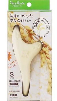 Petz Route 狗用米咬骨潔牙棒 S (由米製成)