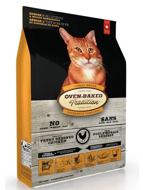Oven Baked Cat Food - Senior / Weight Management - Chicken 2.5lb