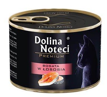 Dolina Noteci Premium rich in salmon - wet cat food - 185g
