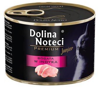 Dolina Noteci Premium rich in Turkey- wet Kettin food - 185g