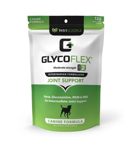 VetriScience GlycoFlex® Stage 2 Hip & Joint Supplement for Dogs120 Chews