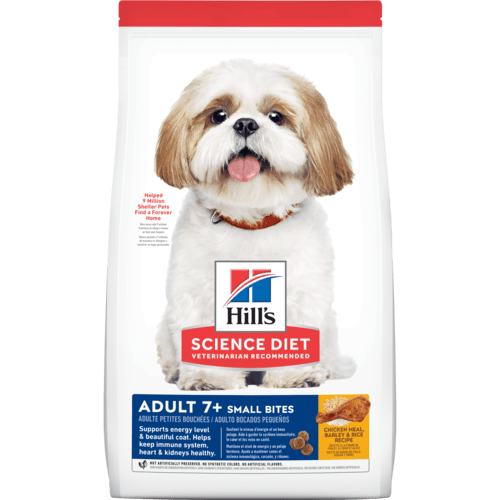 Hill's Dog Adult 7+ Small Bites 高齡犬活力長壽配方(細粒) 15lbs