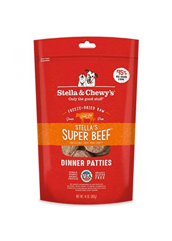 Stella's & Chewy's  美國 犬用 凍乾生肉主糧 (牛肉配方) 25oz