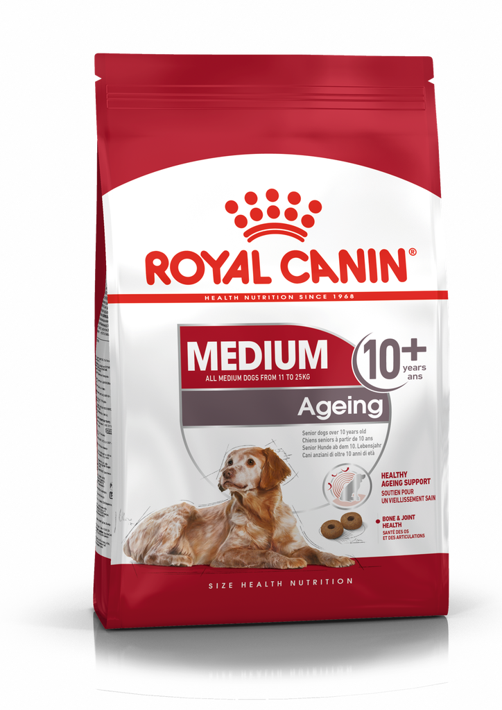 Royal Canin 皇家Medium Ageing 10+中型老年犬營養配方 狗糧3kg