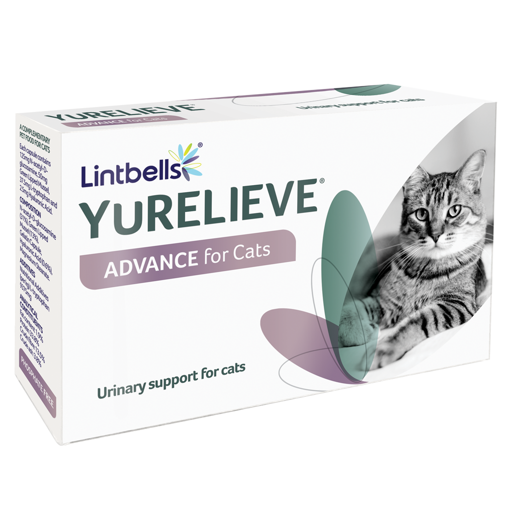 Lintbells YuRELIEVE ADVANCE Cats 貓咪優泌寶 30粒 Made in the UK