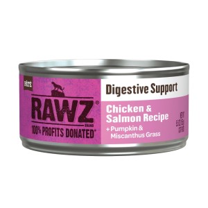 Rawz 消化系統雞肉和鮭魚全貓貓罐155g