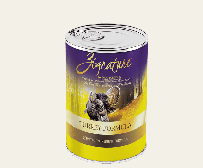 Zignature 超越火雞配方狗罐頭 13oz 