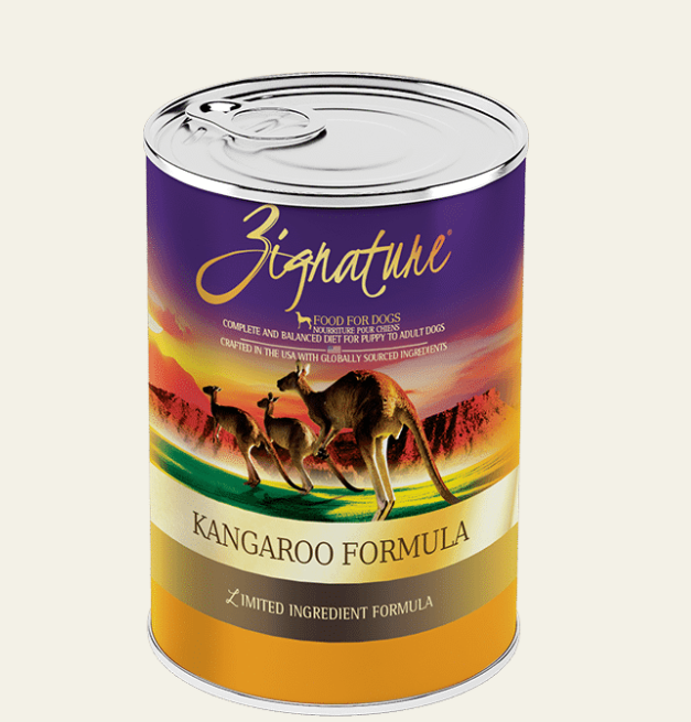 Zignature Kangaroo Formula Wet Dog Food 13oz