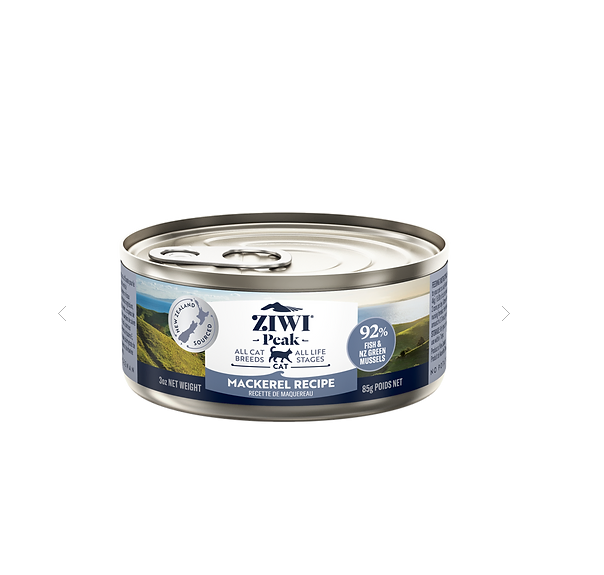 Ziwi Wet Mackerel Recipe Canned Cat Food 85g