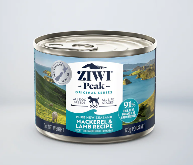 Ziwi Peak 鮮肉狗罐頭系列 鯖魚及羊肉配方 170g