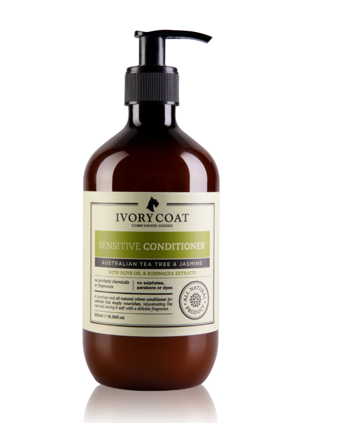 Ivory Coat Sensitive Conditioner for Dog (Australian Tea Tree & Jasmine) 500ml