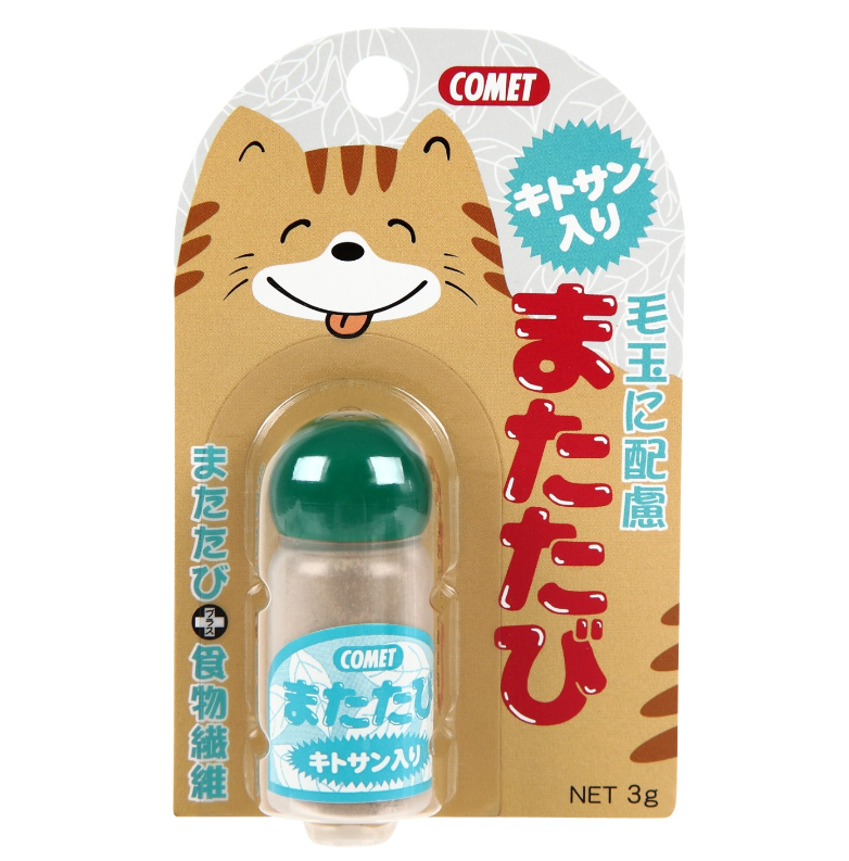 Comet 木天蓼粉(含殼聚醣) 貓小食 3g #平行進口