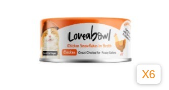 Loveabowl 挑食天然嫩雞配方 貓罐頭 貓糧 70g