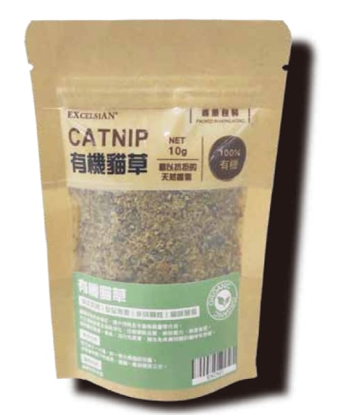 Excelsian 100%有機貓草 10g (貓適用)